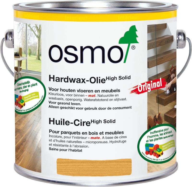 Osmo hardwaxolie 3062 mat transparant Osmo hardwaxolie 3062 mat transparant