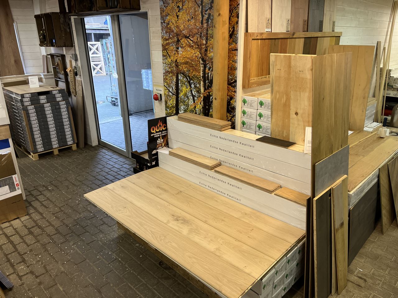 Eiken duoplanken onbehandeld 19x235