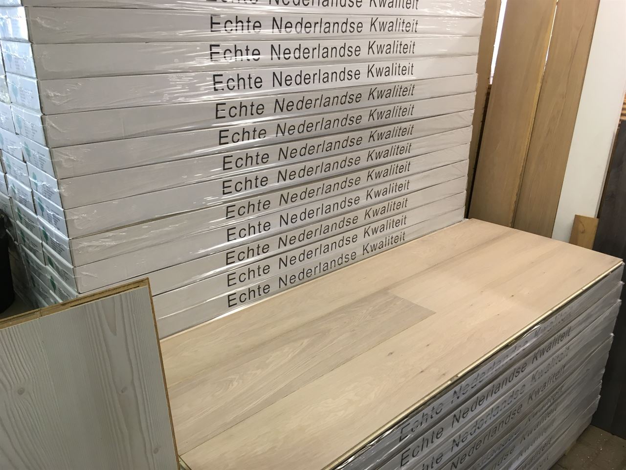 EIKEN DUOPLANKEN WIT GEOLIED 19X235