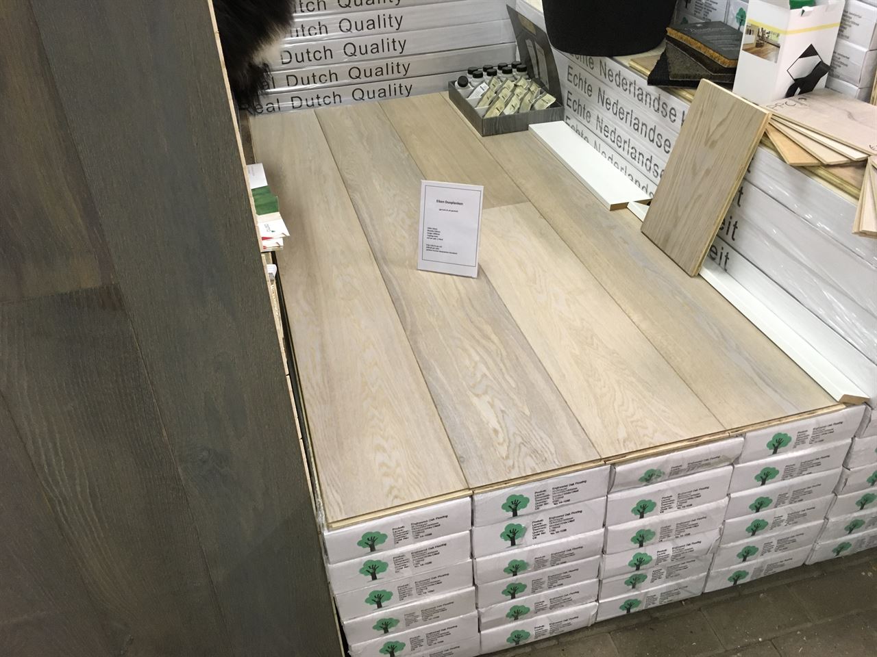 EIKEN DUOPLANKEN GEROOKT & WIT GEOLIED 19X235