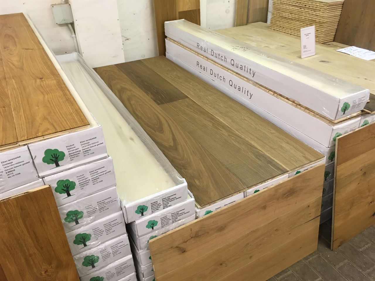 EIKEN DUOPLANKEN GEROOKT & NATUREL GEOLIED 19X235