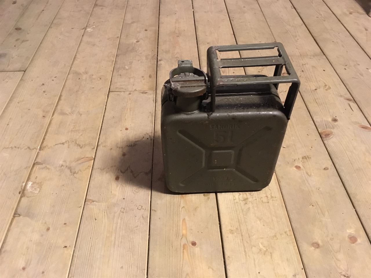 Leger jerrycan klein 5l