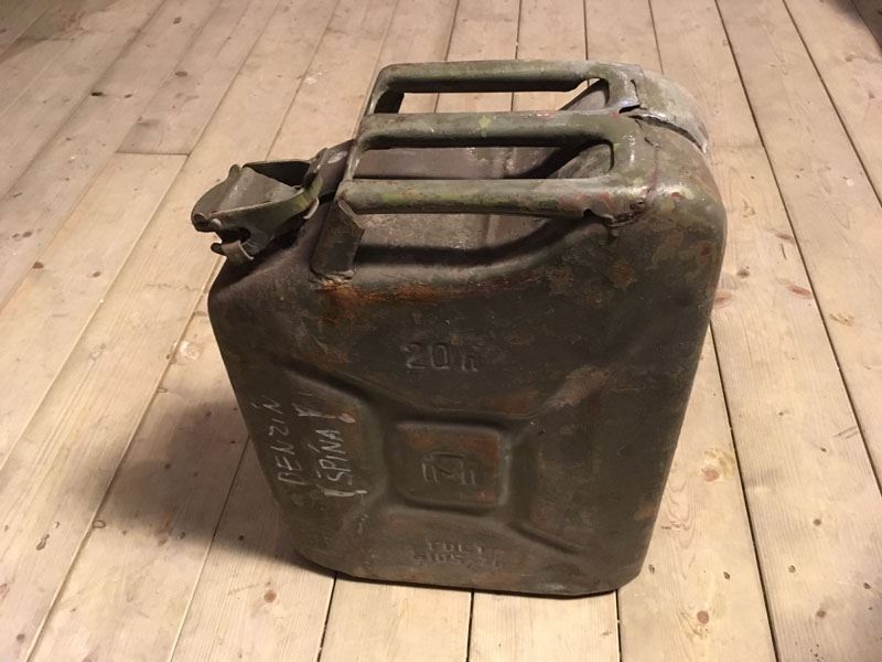 Leger jerrycan groot 20l